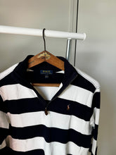 Charger l&#39;image dans la galerie, Pull half zip Ralph Lauren rayé - XS
