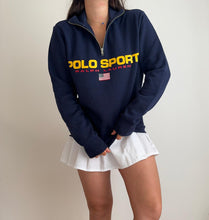 Charger l&#39;image dans la galerie, Pull half zip Ralph Lauren &quot;Polo Sport&quot; - S
