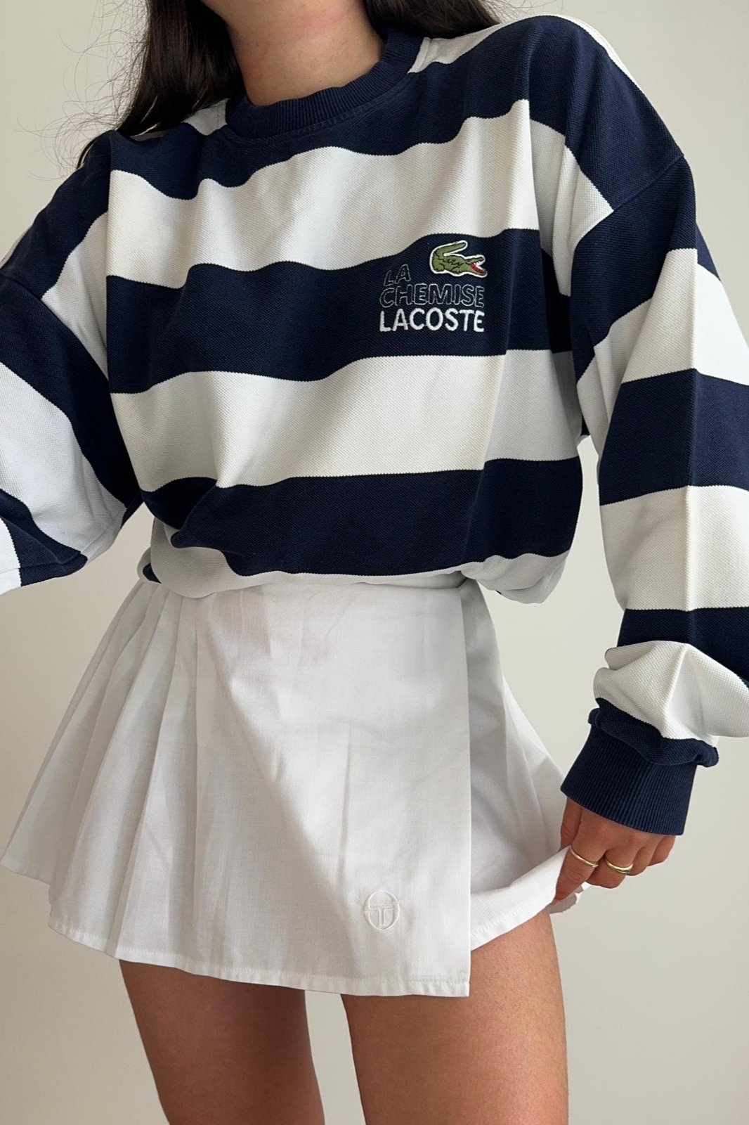 Pull collection « La Chemise Lacoste » fabriqué en France - XL