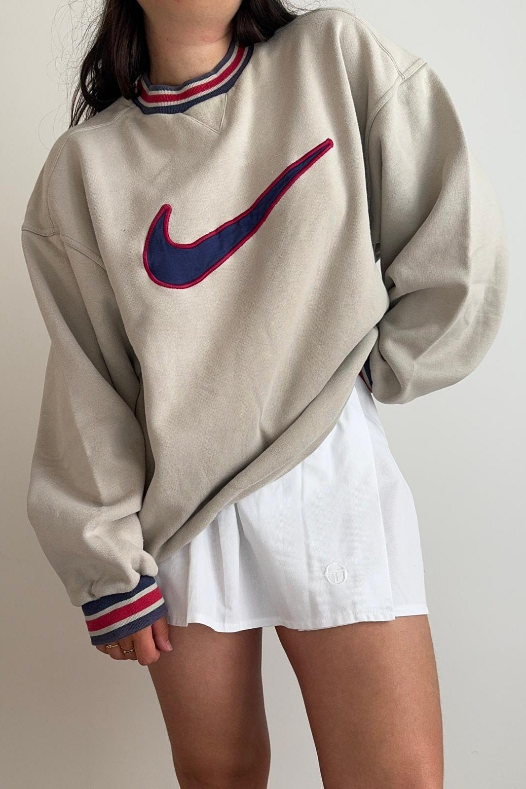 Sweat vintage Nike molletonné - L