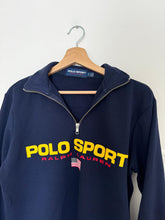 Charger l&#39;image dans la galerie, Pull half zip Ralph Lauren &quot;Polo Sport&quot; - S
