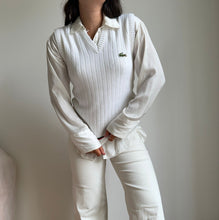 Upload image to gallery, Pull Lacoste sans manche fabriqué en France des années 80&#39; - S
