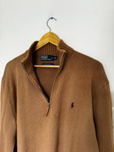 Upload image to gallery, Pull half zip Ralph Lauren en coton - XL
