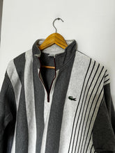 Upload image to gallery, Pull half zip Lacoste à rayures - M
