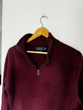 Charger l&#39;image dans la galerie, Pull half zip Ralph Lauren en coton - M
