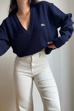 Upload image to gallery, Pull col V Lacoste des années 80&#39; - M
