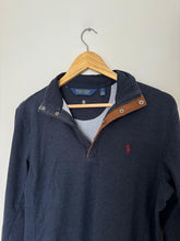 Charger l&#39;image dans la galerie, Pull col half zip Ralph Lauren en coton - S
