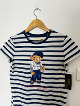 Upload image to gallery, T-shirt Ralph Lauren Polo Bear marin US store - XS
