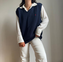 Upload image to gallery, Pull Ralph Lauren sans manche en coton - L
