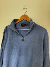 Charger l&#39;image dans la galerie, Pull half zip Ralph Lauren en coton - M
