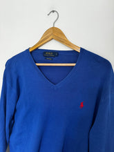 Upload image to gallery, Pull col V Ralph Lauren en coton - M
