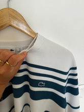 Upload image to gallery, Pull Lacoste rayé style marinière - XL
