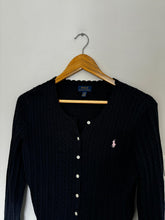 Upload image to gallery, Gilet Ralph Lauren maille tressée - S
