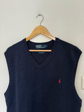 Charger l&#39;image dans la galerie, Pull Ralph Lauren sans manche en coton - L
