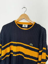 Upload image to gallery, Pull Lacoste en grosse mailles des années 90&#39; - XL
