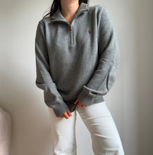 Charger l&#39;image dans la galerie, Pull half zip Ralph Lauren en coton - M
