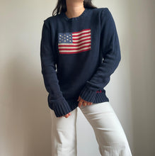 Upload image to gallery, Pull Ralph Lauren &quot;American Flag&quot; en grosse maille - S
