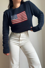 Upload image to gallery, Pull Ralph Lauren &quot;American Flag&quot; en grosse maille - S
