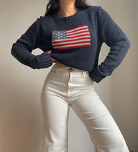 Upload image to gallery, Pull Ralph Lauren &quot;American Flag&quot; en grosse maille - S
