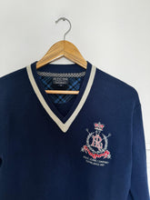 Upload image to gallery, Pull col V Ralph Lauren brodé - M
