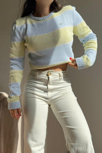 Upload image to gallery, Pull Lacoste à rayures pastels - S
