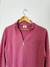 Upload image to gallery, Pull half zip Lacoste en coton - L
