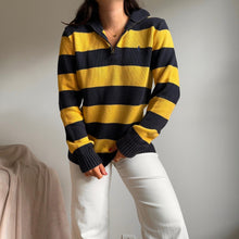 Upload image to gallery, Pull half zip Ralph Lauren à rayures - S
