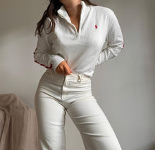 Charger l&#39;image dans la galerie, Pull half zip Ralph Lauren en coton - M
