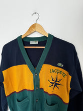 Charger l&#39;image dans la galerie, Gilet Lacoste brodé fabriqué dans les années 80&#39; - XS
