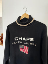 Upload image to gallery, Pull col roulé Ralph Lauren &quot;American Flag&quot; de la collection Chaps - M
