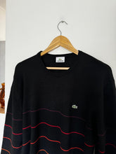 Upload image to gallery, Pull Lacoste à rayures en pure laine  - XL
