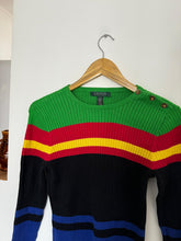 Upload image to gallery, Pull Ralph Lauren à rayures multicolores - S
