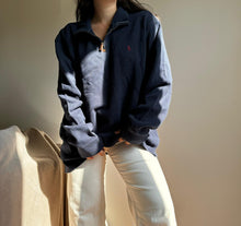 Charger l&#39;image dans la galerie, Pull half zip Ralph Lauren en coton - XXL
