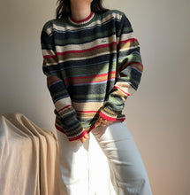 Charger l&#39;image dans la galerie, Pull Lacoste à rayures en laine  - XL
