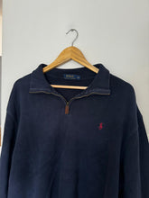 Charger l&#39;image dans la galerie, Pull half zip Ralph Lauren en coton - XXL
