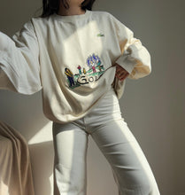Upload image to gallery, Pull Lacoste Golf collector brodé des années 80&#39; fabriqué en France - XL
