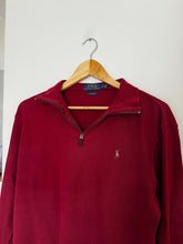 Charger l&#39;image dans la galerie, Pull half zip Ralph Lauren en coton - S
