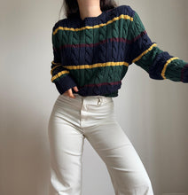 Charger l&#39;image dans la galerie, Pull Ralph Lauren à la maille tressée - L
