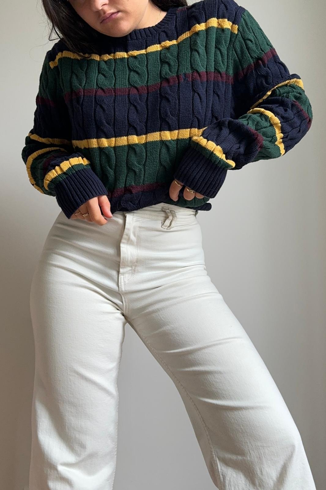 Pull Ralph Lauren à la maille tressée - L