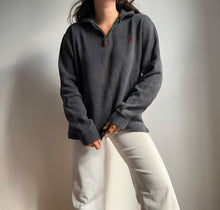 Charger l&#39;image dans la galerie, Pull half zip Ralph Lauren en coton - S
