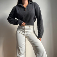 Charger l&#39;image dans la galerie, Pull half zip Ralph Lauren en coton - S
