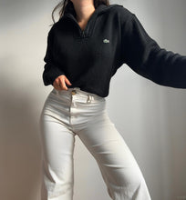 Charger l&#39;image dans la galerie, Pull half zip Lacoste en grosse maille côtelée - M
