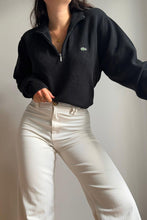 Charger l&#39;image dans la galerie, Pull half zip Lacoste noir - XL
