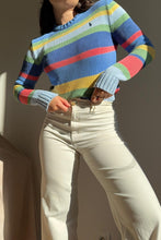 Upload image to gallery, Pull Ralph Lauren à rayures multicolores - XS
