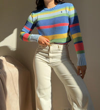 Upload image to gallery, Pull Ralph Lauren à rayures multicolores - XS
