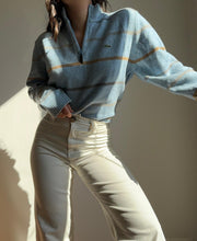 Charger l&#39;image dans la galerie, Pull half zip Lacoste en coton - L
