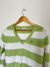 Upload image to gallery, Pull col V Lacoste en coton - XS
