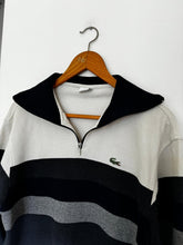 Charger l&#39;image dans la galerie, Pull half zip Lacoste en coton piqué - L
