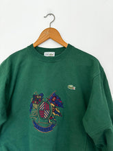 Charger l&#39;image dans la galerie, Pull Lacoste broderie blason collector des années 80&#39; - L
