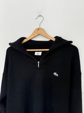 Upload image to gallery, Pull half zip Lacoste en maille côtelée en laine - XL
